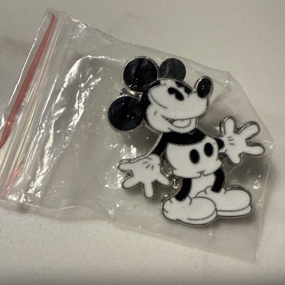 2019 Disney Black White Mickey Mouse First Release Pin